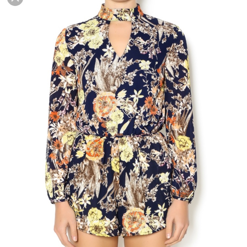 Floral Romper!